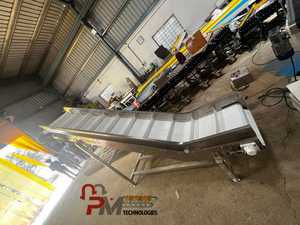 Inclined Belt Conveyor Industrial Material Handling Conveyor System for Loading <b>Packaging</b> and Feeding Line - Product Image 3