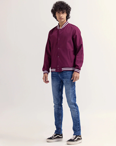Custom Varsity <b>Jacket</b> for Men Embroidered Patch Style Stand Collar Waterproof Ribbed Cuff Streetwear Men's <b>Jackets</b> - Product Image 2