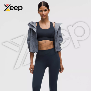 เสื้อชั้นในกีฬาโยคะคุณภาพสูงสำหรับผู้หญิง XEEP รุ่น XC-SB-50 แบบเรียบง่าย ระบายอากาศได้ดี สายปรับได้ แผ่นรองถอดออกได้ รองรับได้ดี แห้งเร็ว - Product Image 3