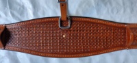 Sangle de Selle Western en Cuir Véritable Premium, Durable, avec Options Personnalisables pour le Travail à la Ferme et l'Équitation – Qualité Supérieure