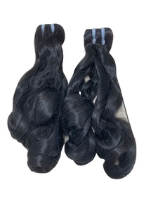 Cabello humano vietnamita, estilo de onda profunda suelta, Super doble dibujado, máquina ondulada hinchable, cabello de trama, precio al por mayor, cabello Remy - Product Image 2