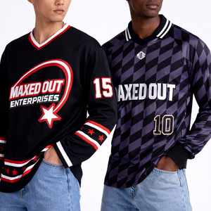 เสื้อฟุตบอลอเมริกันแบบยูนิเซ็กซ์สั่งทำพิเศษ ลายตารางเฉียง ผ้าโพลีเอสเตอร์ ชุดทีม OEM รับผลิตแบรนด์ส่วนตัว ชุดกีฬา จัดส่งจากสหรัฐอเมริกา - Product Image 6