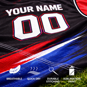 เสื้อเบสบอลแบบกำหนดเองสำหรับทีมและลีก ไซส์ใหญ่พิเศษ แห้งเร็ว ระบายอากาศได้ดี ผ้าโพลีเอสเตอร์ 100% พิมพ์ลายด้วยความร้อนสำหรับนักกีฬา - Product Image 3