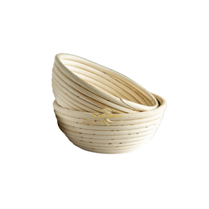 Cesta Banneton Ecológica Hecha a Mano para Fermentación de Pan Artesanal y Mercado Mayorista - Product Image 1