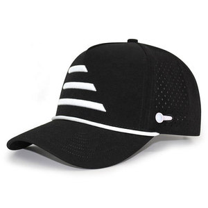 Golf Cap with Tee <b>Holder</b> OEM Manufacturer Durable Adjustable Golf <b>Hat</b> for Players Clubs and Promotional Use - Product Image 1