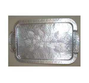 Plateau de service en aluminium de bonne qualité Plateau de service moderne et écologique Plateau de service en aluminium personnalisé - Product Image 3