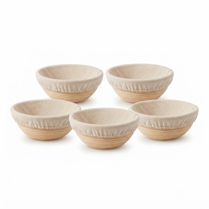 Panier de fermentation en rotin tressé à la main pour pain, banneton naturel pour levain, personnalisable, vente en gros pour boulangerie - Product Image 4