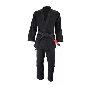 Kimono de Jiu Jitsu Brasileño BJJ, 100% Algodón, Blanco, Corte Regular, Transpirable, Peso de la Tela 480g, con Logotipo Frontal, para Adultos Unisex - Product Image 4