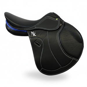 Estribos reforzados de cuero genuino de vaca para jinetes profesionales, con estructura de madera, productos de equitación inglesa de la India. - Product Image 1