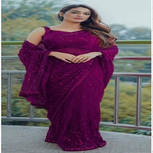 Hot Selling Ladies Cotton Rayon Lehanga Choli Dupatta <b>Wedding</b> Wear Ruched Lace Button Decoration <b>Simple</b> Natural Waistline Design - Product Image 4