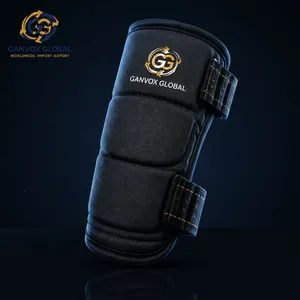 Protège-coudes de cricket GANVOX GLOBAL en tissu Oxford 600D rembourré avec fermeture à boucle doublement cousue pour la protection sportive - Product Image 3