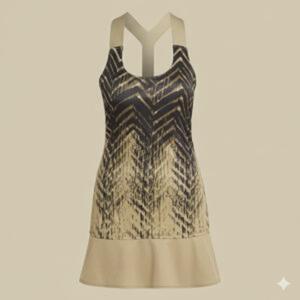 Robe sans manches à motifs pour femmes, style décontracté léger - Product Image 1