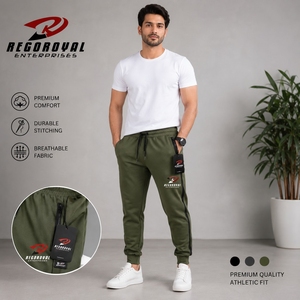 Heavyweight <b>fleece</b> <b>joggers</b> offering everyday warmth for winter workouts, travel, and daily wear men sweatpants - Product Image 4