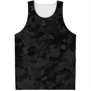Débardeurs personnalisés à motif camouflage par sublimation, débardeurs d'été simples et décontractés imprimés en 3D, t-shirts amples et respirants pour hommes, pour l'extérieur - Product Image 2