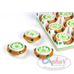 Bougie Karuna Kalash TC 103 par Aakar pour la prière religieuse, la décoration de la maison et des festivals au meilleur prix - Product Image 4