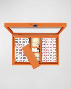 Jeu de tuiles de Mahjong en bois - Ensemble de jeu rectangulaire fait main de haute qualité et respectueux de l'environnement pour un anniversaire de mariage |   Prix de gros d'usine - Product Image 3