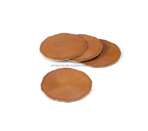 Sous-verres en bois de style européen à thème sombre, design personnalisé, écologiques, plusieurs modèles, ensemble plat et arrondi, décoration d'intérieur - Product Image 3