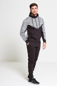 Men Winter <b>Camouflage</b> Hooded <b>Tracksuit</b> Full Length Zipper Casual Pants 100% Cotton Breathable Eco-Friendly Quick Dry Lightweight - Product Image 2