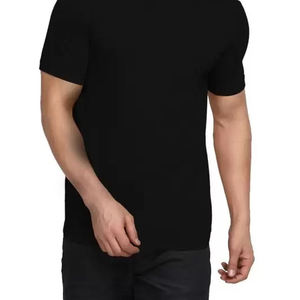 Flexible Athletic Gym T-Shirt for <b>Men</b> Breathable <b>Stretch</b> Quick Dry Fitness Workout Training Knitted - Product Image 4