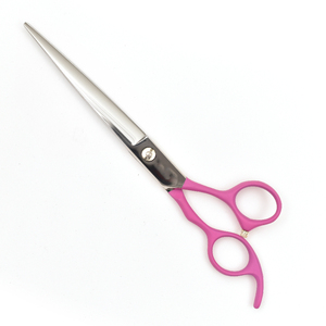 Wholesale Prices Stainless Steel Straight Blade Salon Grade Portable Pet Grooming <b>Scissor</b> for Cats <b>Dogs</b> Groomers - Product Image 2