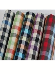 Safaa ™   Tissu sergé en laine Acro brossée ultra-douce – Tissu à carreaux Buffalo teint en fil épais pour chemises-vestes et manteaux de luxe - Product Image 3