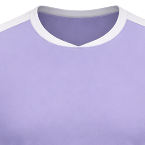 Maillot de football Viva Purple White léger, respirant, anti-humidité, pour entraînement sportif, homme et femme, uniforme d'équipe - Product Image 6