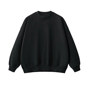 เสื้อสเวตเชิ้ตคอกลมเนื้อหนา ผ้าฟลีซ 100% ผ้าฝ้าย สั่งทำได้ ทรงโอเวอร์ไซส์ สำหรับผู้ชายและผู้หญิง - Product Image 1