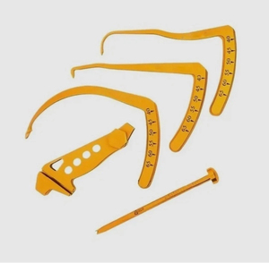 Kit de Instrumentos Quirúrgicos Reutilizables con Recubrimiento Dorado para Artroscopia de Rodilla, Guía de Perforación ACL PCL para Cirugía de Ligamentos - Product Image 2