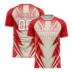 Nouvelle arrivée, maillot de football respirant, vêtements de football personnalisables, maillot de football d'équipe, fabrication professionnelle, faible MOQ, qualité supérieure - Product Image 5