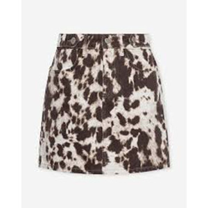 Nueva Minifalda de Piel de Vaca con Pelo para Mujer 2026, Falda de Cuero Genuino con Pelo, Cintura Alta, Diseño Personalizado para Fiestas - Product Image 2