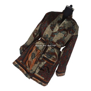 KS006 Vestido de Noche Africano para Mujer, Vestidos Étnicos, Caftán Corto, Kimono, El Mejor Vestido de Fabricación para Mujer 2026, Estilo Bohemio - Product Image 4