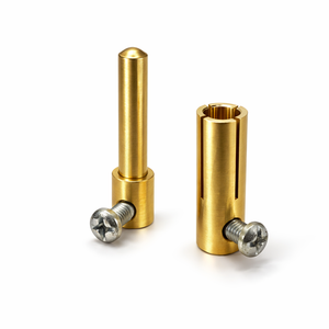 Piezas de Precisión de Latón Mecanizadas por CNC Suizas Personalizadas OEM, Fabricante de Componentes de Latón Torneados de Alta Precisión, Torneado CNC Personalizado - Product Image 2