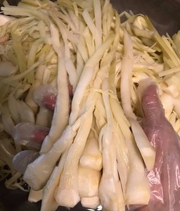 <b>Pickled</b> Bulrush Stem in <b>Jar</b> for Salads and Side Dishes Preserved Vegetable for Culinary Applications - Product Image 6