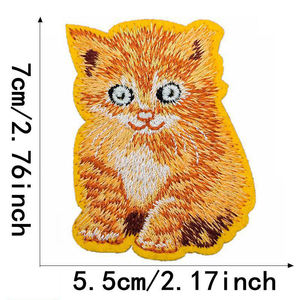 Patch brodé 3D coloré écologique, logo thermocollant ou à coudre pour vêtements, chapeaux, sacs, vestes – Vente en gros, fournisseur d'usine - Product Image 1