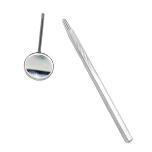 Miroir buccal dentaire manuel en acier inoxydable de haute qualité, instrument d'hygiène, réflecteur certifié CE Classe II, outil de dentiste ISO13485 - Product Image 6