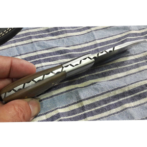 มีดล่าสัตว์สแตนเลส DIY ตัวเลือก OEM ด้ามไม้ เหล็กกล้าคาร์บอน ใบมีดตรง ปลายหยดน้ำ สำหรับตั้งแคมป์ กิจกรรมกลางแจ้ง งานกลางแจ้ง รับประกัน 3 ปี - Product Image 4