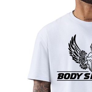 Men’s White Loose Fit Jersey T Shirt Short Sleeve Casual Streetwear Crew Neck Lightweight Breathable Fashion Summer Tee - Product Image 2