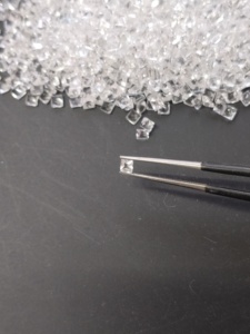 Topacio Blanco Natural de 2.5MM, Corte Princesa Cuadrado, Gemas Sueltas de la Mejor Calidad para Joyería - Product Image 1