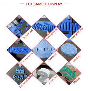 เครื่องตัดมีด CNC,เครื่องเซาะร่องสำหรับเครื่องตัดแผงดูดซับเสียง PET - Product Image 4