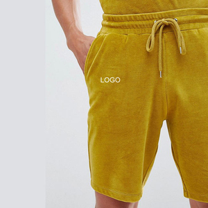 Conjunto Deportivo Personalizado de Felpa Francesa para Hombre, Corte Ajustado, con Logotipo Estampado, Sudadera con Capucha y Pantalones Cortos, para Invierno, Tallas Grandes - Product Image 2