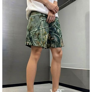 Shorts de sport personnalisés en polyester haute résistance, coupe ample, taille mi-haute avec cordon de serrage, motif camouflage, pour hommes - Product Image 6
