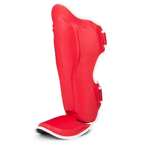 Protège-tibias et protège-jambes MMA et boxe de qualité supérieure, protection professionnelle, design léger, cuir synthétique écologique - Product Image 5