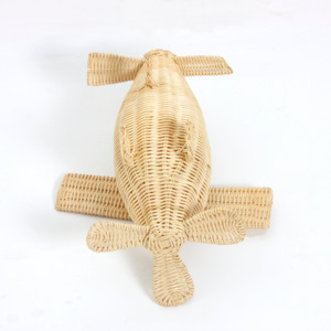 Avions jouets pour enfants, prix le plus bas, en rotin naturel tressé, jouets interactifs pour bébés - Product Image 5