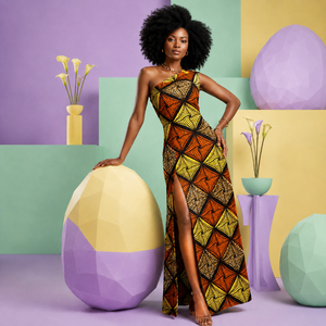 Tela Africana Estampada al por Mayor, Textil de Algodón Ankara, Tela Batik Colorida para Vestidos Tradicionales, Prendas de Moda - Product Image 1