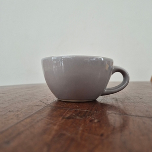 Customizable Ceramic Latte Cup with Matching Saucer Premium Cafe Restaurant Coffee Tableware Handcrafted Ceramic Cups - Product Image 3