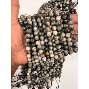 Perles de cristal naturel œil-de-chat sculptées à la main, de haute qualité et durables, pour la confection de bijoux fantaisie Feng Shui DIY - Product Image 1