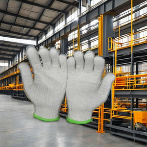 Excellents gants de sécurité de protection pour la manipulation des métaux tricotés à la main au Vietnam - Product Image 1