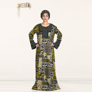 Caftán Abaya Modesto de Rayón, Manga Larga, Ropa Islámica, Elegante Estilo de Oriente Medio, Vestido Maxi para Eid y Ramadán, ODM - Product Image 5