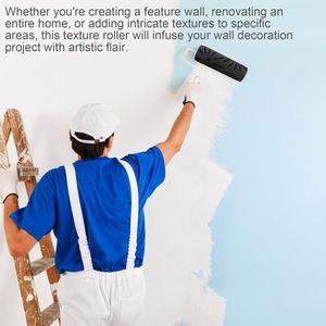 Rullo per Pittura Decorativa da 9 Pollici per Pareti e Soffitti, Effetto Texture per Cartongesso - Product Image 5