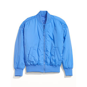 Chaqueta Bomber de Invierno para Mujer, Nueva Moda, Cálida, Manga Larga, Cierre de Cremallera, Transpirable, Informal, Rellena de Algodón, Talla 5XL, Tela Estampada - Product Image 6